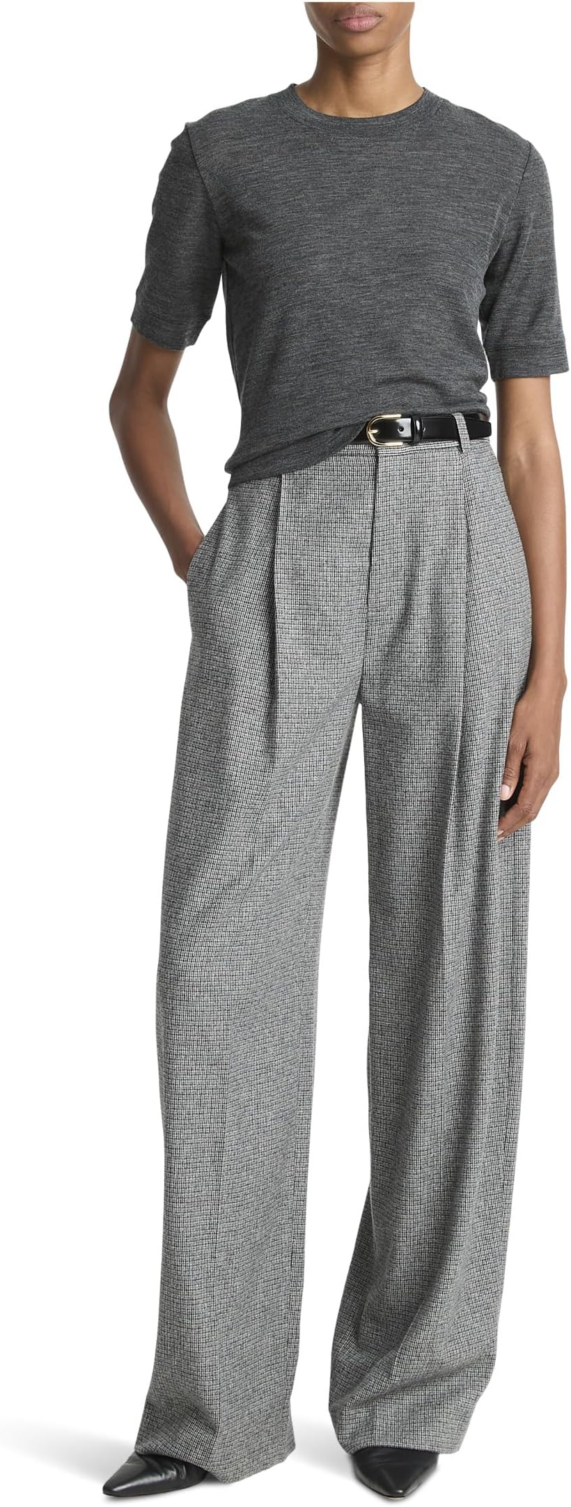 Футболка Vince Shrunken Short Sleeve Crew, цвет Medium Healther Grey
Футболка Vince Shrunken Short Sleeve Crew, цвет Medium Healther Grey