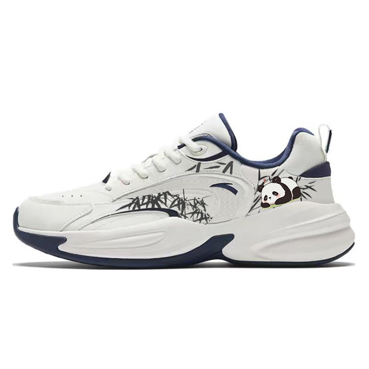 Анти скользящие износостойкие мужские низкие кеды Anta ACE белого цвета 
Анти скользящие износостойкие мужские низкие кеды Anta ACE белого цвета