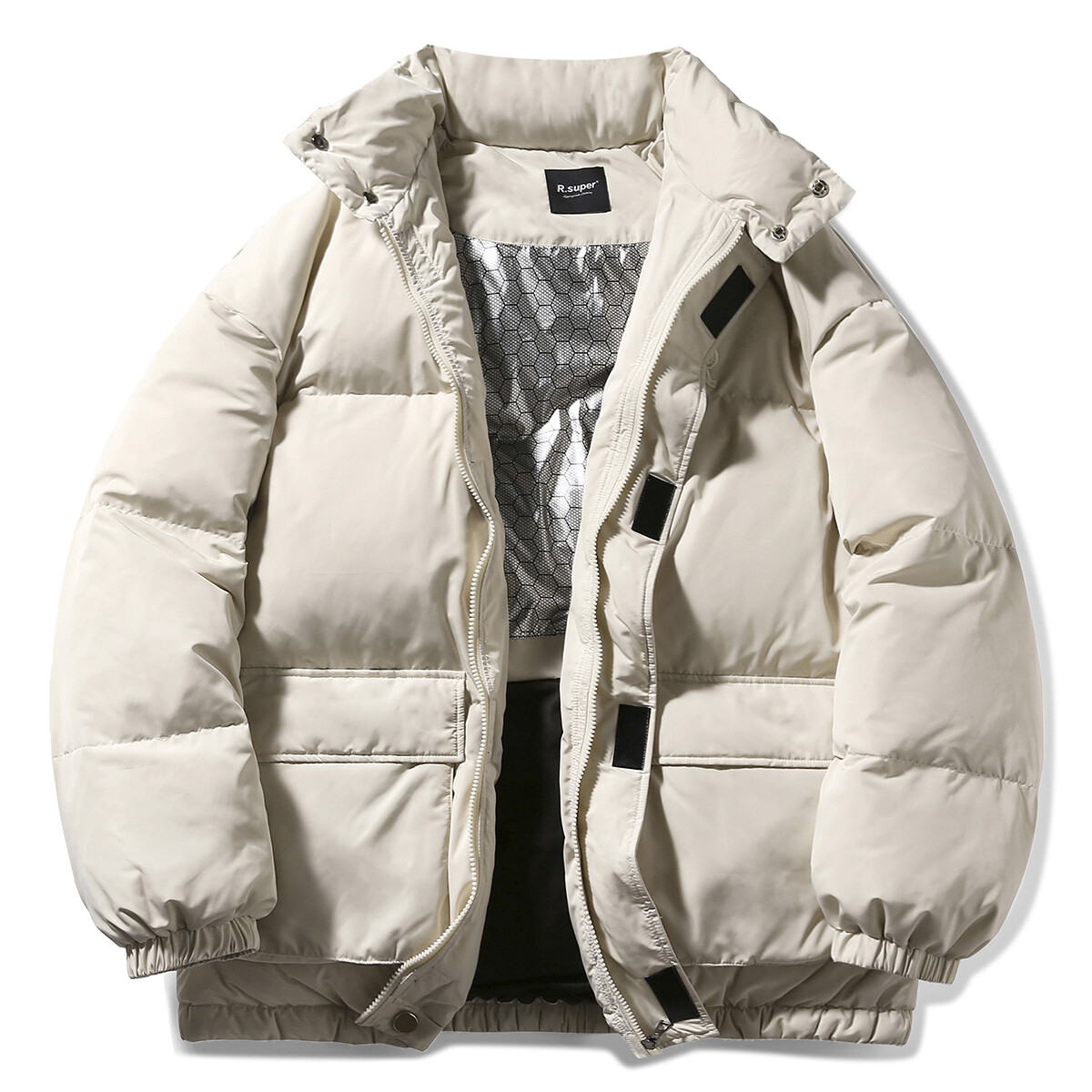 Пуховик унисекс R.super, Бежевый
Пуховик унисекс R.super, Бежевый