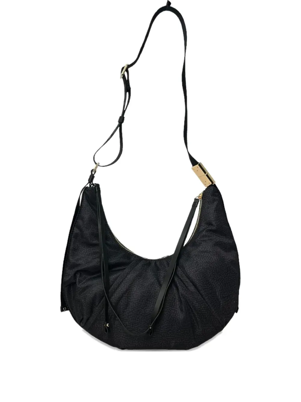 Малая сумка хобо Borbonese, серый
Малая сумка хобо Borbonese, серый