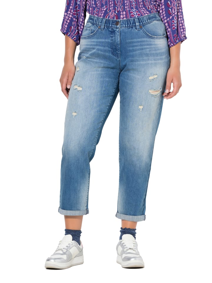 Ulla Popken Джинсы из синей джинсовой ткани
Ulla Popken Джинсы из синей джинсовой ткани