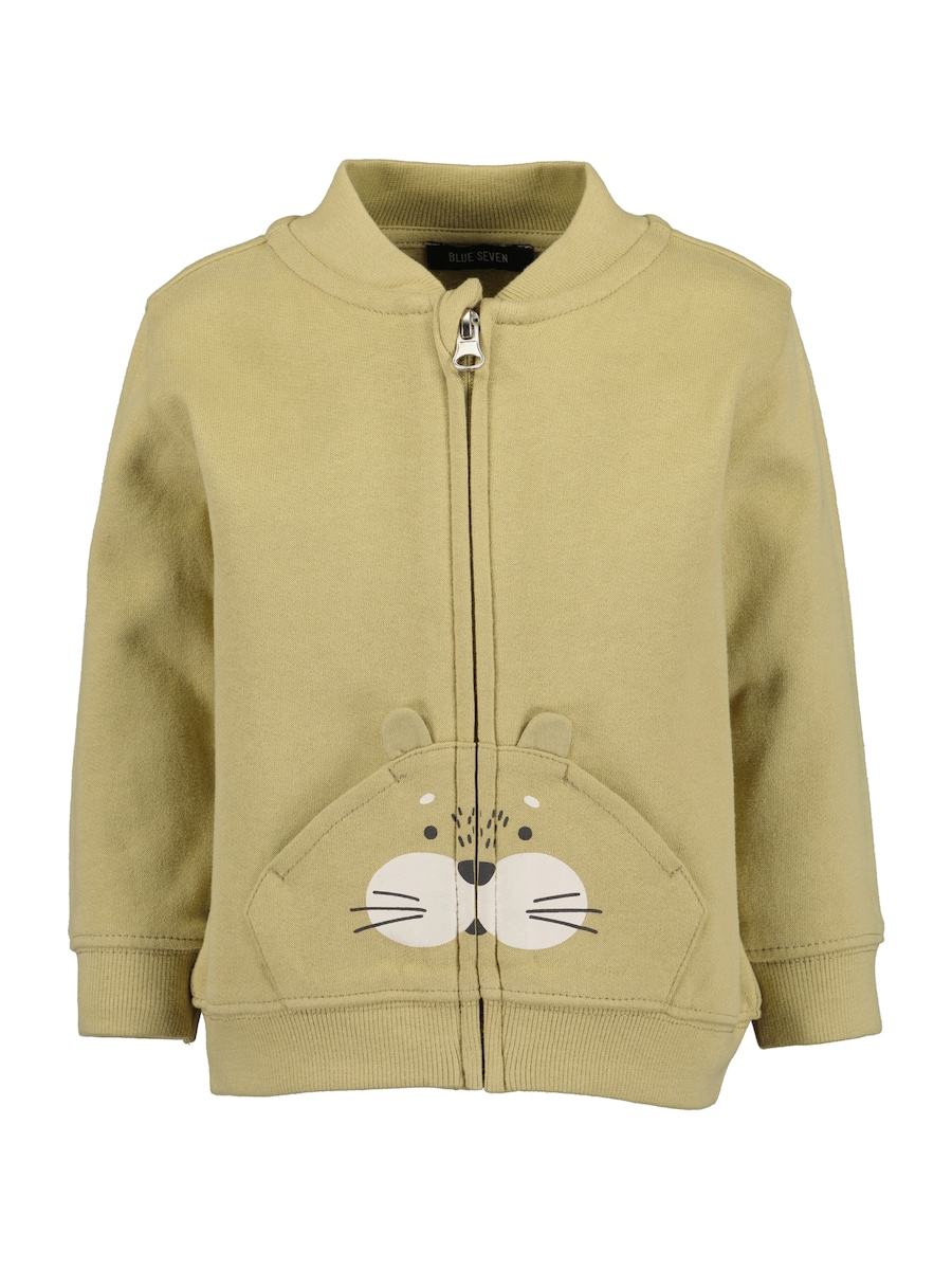 Толстовка с капюшоном на молнии BLUE SEVEN, оливковый
Толстовка с капюшоном на молнии BLUE SEVEN, оливковый