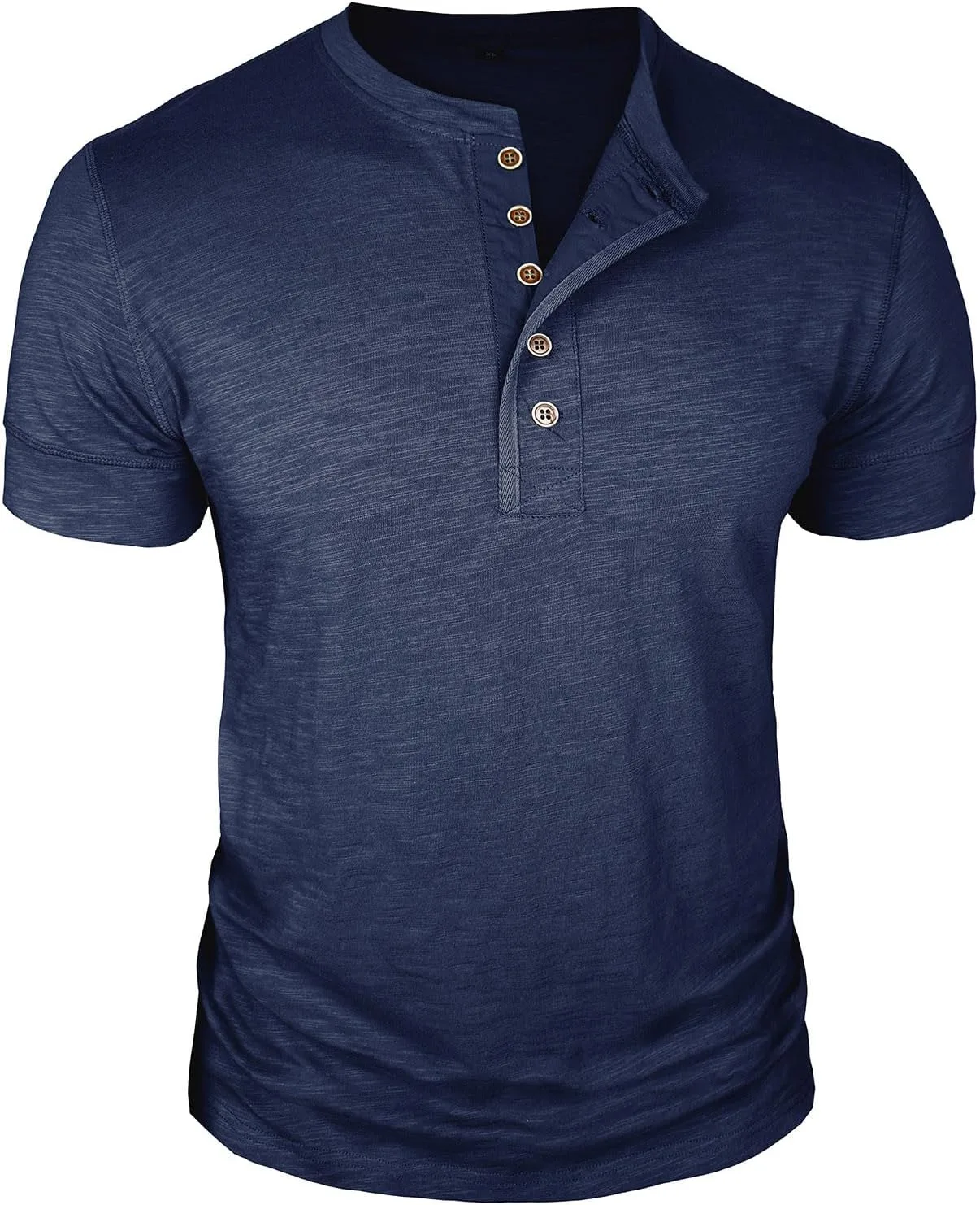 Мужская футболка Henley с коротким рукавом
Мужская футболка Henley с коротким рукавом