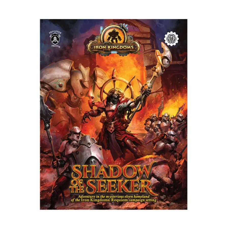 Shadow of the Seeker, Iron Kingdoms RPG (5e), твердый переплет
Shadow of the Seeker, Iron Kingdoms RPG (5e), твердый переплет