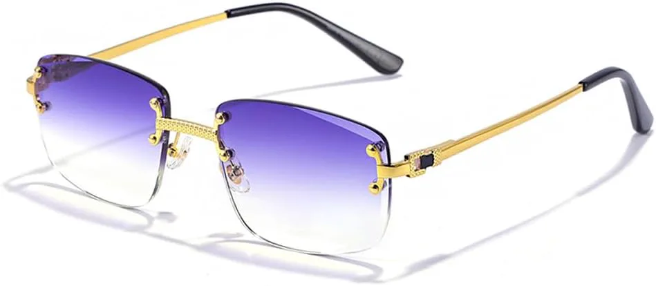 Солнцезащитные очки с синими градиентными линзами, медного цвета, мужские и женские, без оправы, маленькие квадратные, для мужчин и женщин WNCKSQ, C21 Goldpurpleclear
Солнцезащитные очки с синими градиентными линзами, медного цвета, мужские и женские, без оправы, маленькие квадратные, для мужчин и женщин WNCKSQ, C21 Goldpurpleclear