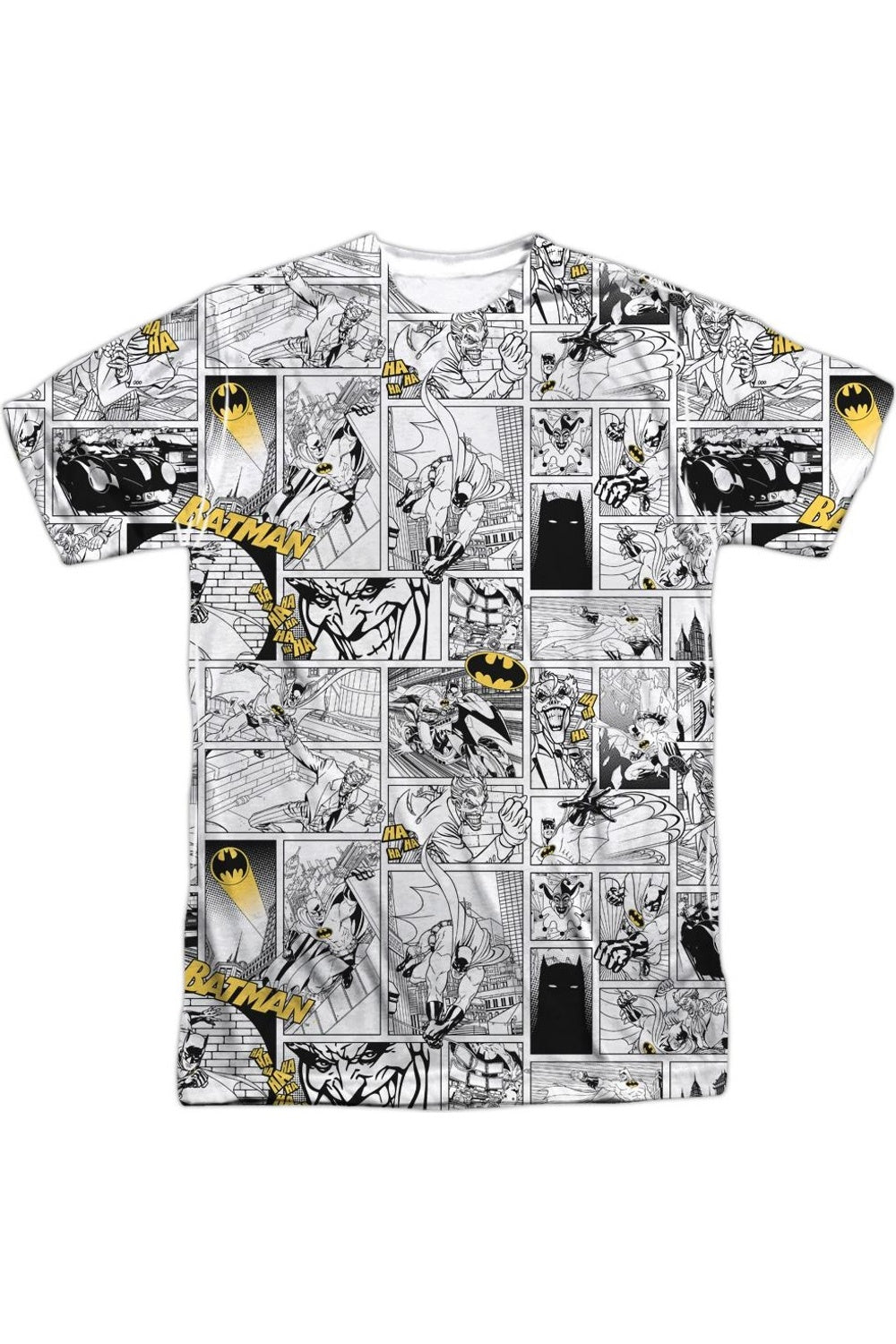 Футболка с коротким рукавом и принтом комиксов «Бэтмен» для взрослых, 100% полиэстер Gildan, белый
Футболка с коротким рукавом и принтом комиксов «Бэтмен» для взрослых, 100% полиэстер Gildan, белый