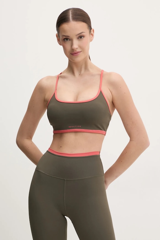 Спортивный бюстгальтер Fundamental P.E Nation, зеленый
Спортивный бюстгальтер Fundamental P.E Nation, зеленый