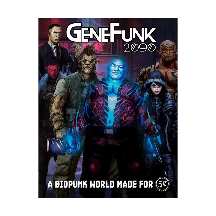 GeneFunk 2090 Core Rulebook, Role Playing Games (Crisper Monkey Studios) (5e), твердый переплет
GeneFunk 2090 Core Rulebook, Role Playing Games (Crisper Monkey Studios) (5e), твердый переплет