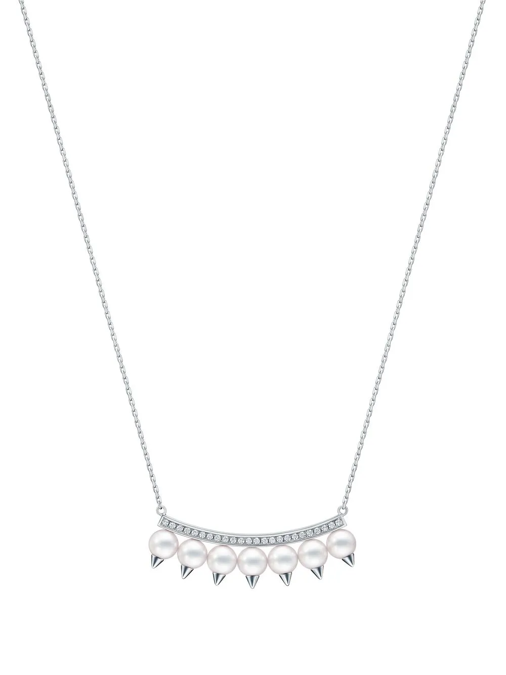 Колье Collection Line Danger из белого золота с бриллиантами TASAKI, серебяный
Колье Collection Line Danger из белого золота с бриллиантами TASAKI, серебяный