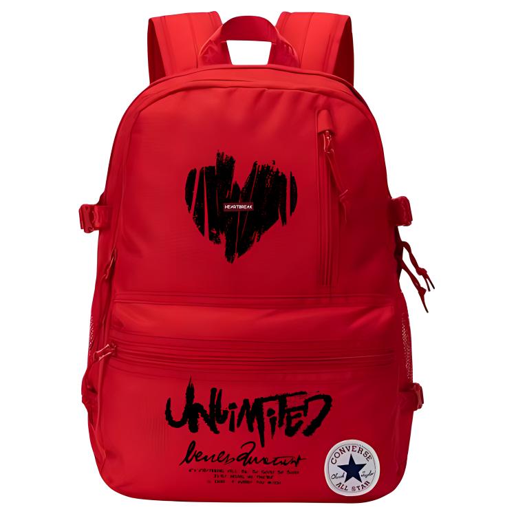 Converse Полиэстеровый рюкзак средний размер унисекс красный, Black Heart
Converse Полиэстеровый рюкзак средний размер унисекс красный, Black Heart