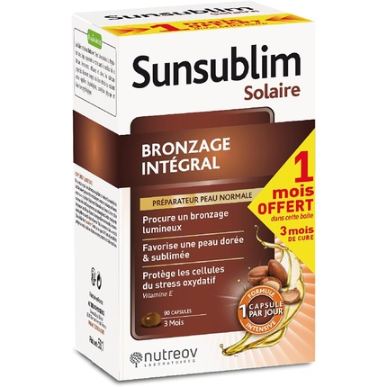 Пищевая добавка Sunsublim Full Tan с активными ингредиентами Nutreov
Пищевая добавка Sunsublim Full Tan с активными ингредиентами Nutreov