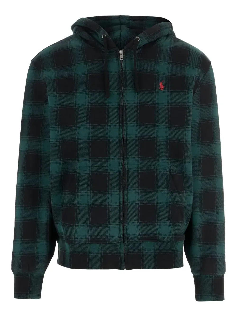 Клетчатое худи на молнии Polo Ralph Lauren, зеленый
Клетчатое худи на молнии Polo Ralph Lauren, зеленый
