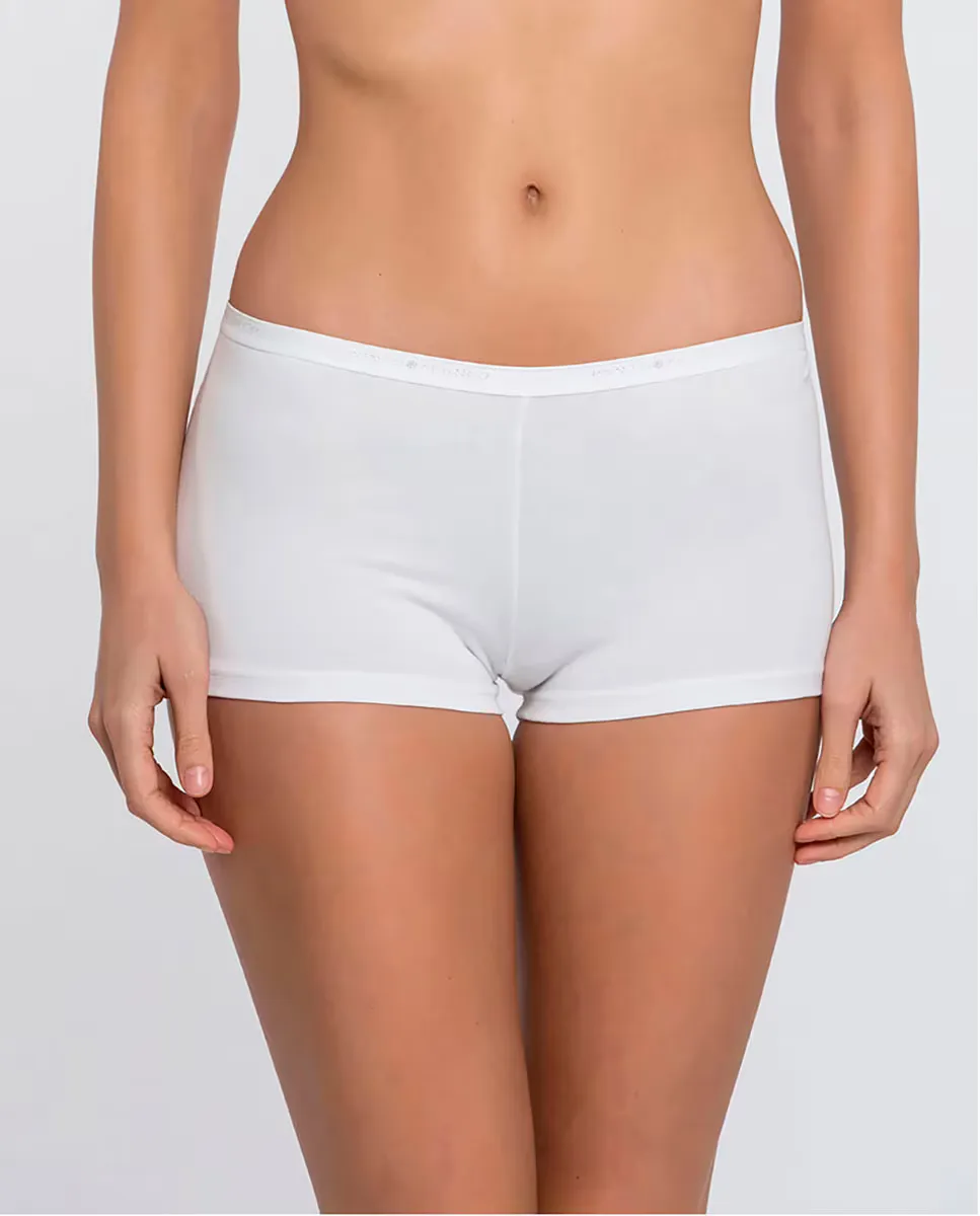 Хлопковые кюлоты с резинкой Punto Blanco, белый
Хлопковые кюлоты с резинкой Punto Blanco, белый