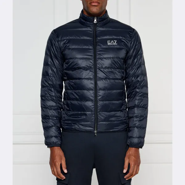 Пуховик стандартного кроя Ea7, синий
Пуховик стандартного кроя Ea7, синий