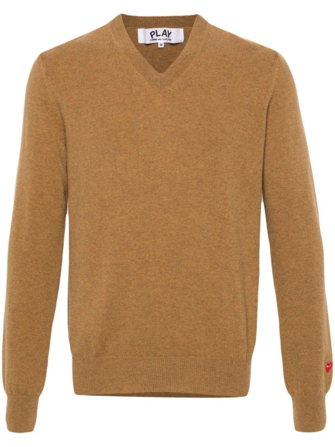 Шерстяной джемпер с нашивкой Comme Des Garçons Play, коричневый
Шерстяной джемпер с нашивкой Comme Des Garçons Play, коричневый