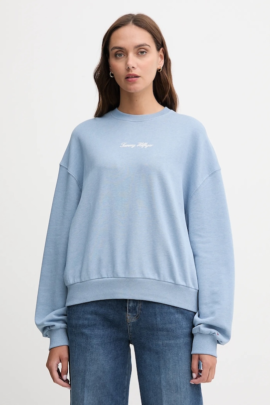 Хлопковая толстовка Tommy Hilfiger, синий
Хлопковая толстовка Tommy Hilfiger, синий