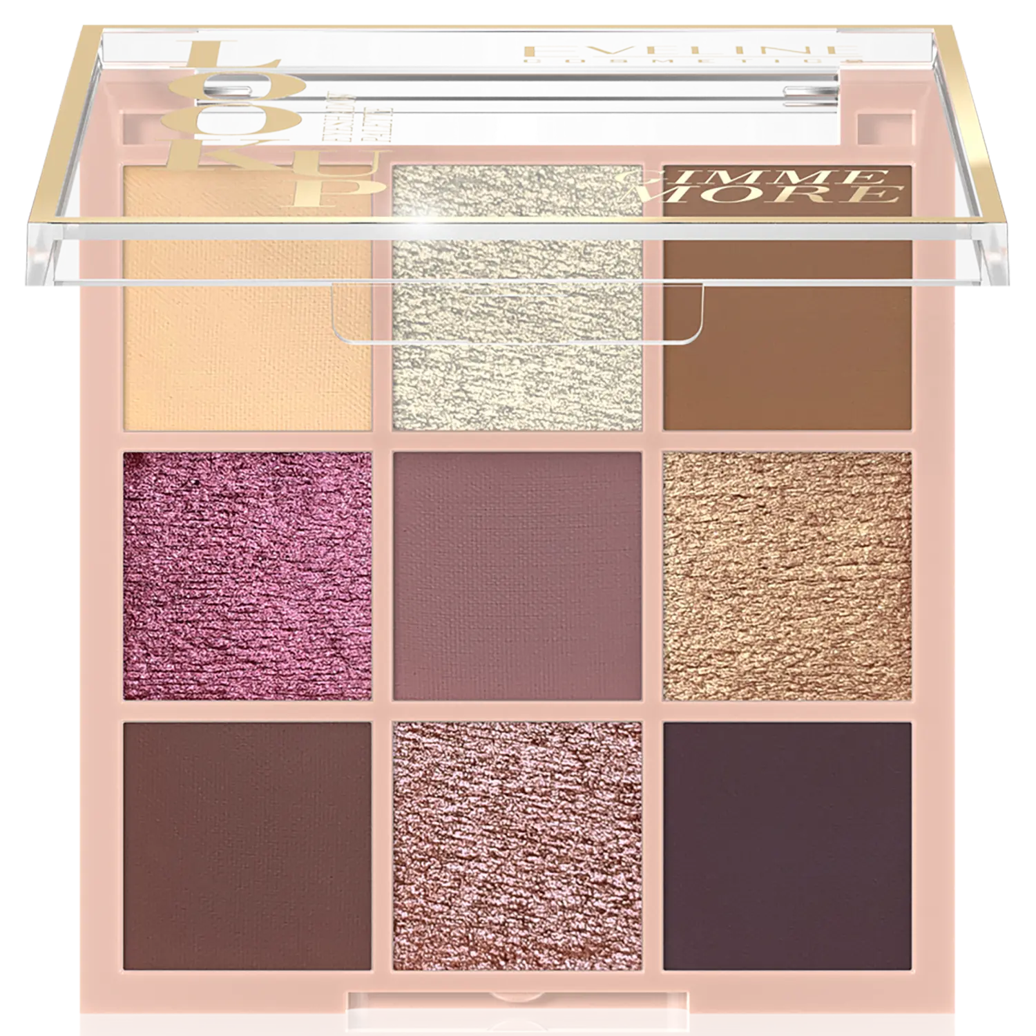 Дайте мне еще палетку теней 9 Eveline Cosmetics Look Up, 10 гр
Дайте мне еще палетку теней 9 Eveline Cosmetics Look Up, 10 гр