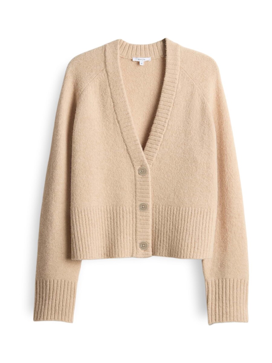 Вязаный кардиган OPUS Dassi, бежевый
Вязаный кардиган OPUS Dassi, бежевый