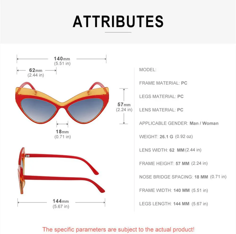 Женские солнцезащитные очки «кошачий глаз» в крупной оправе, модные, легкие и роскошные, для уличной стрельбы, с солнцезащитным козырьком LVTFCO, Black Gray
Женские солнцезащитные очки «кошачий глаз» в крупной оправе, модные, легкие и роскошные, для уличной стрельбы, с солнцезащитным козырьком LVTFCO, Black Gray