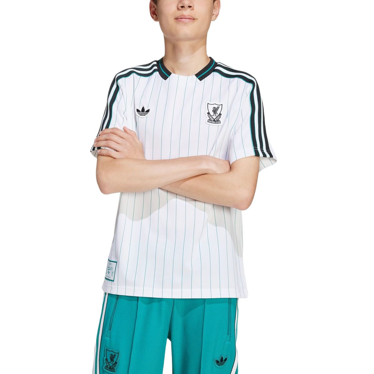 Детская футболка Adidas Originals, белый/зеленый
Детская футболка Adidas Originals, белый/зеленый