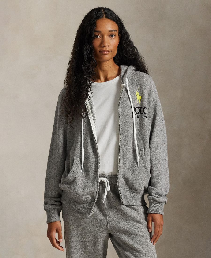 Женская легкая флисовая толстовка на молнии Big Pony Polo Ralph Lauren, Dark Vintage Heather
Женская легкая флисовая толстовка на молнии Big Pony Polo Ralph Lauren, Dark Vintage Heather