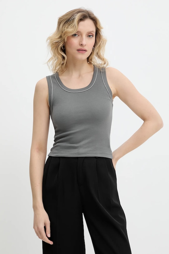 Хлопковая майка Answear.Lab, серый
Хлопковая майка Answear.Lab, серый