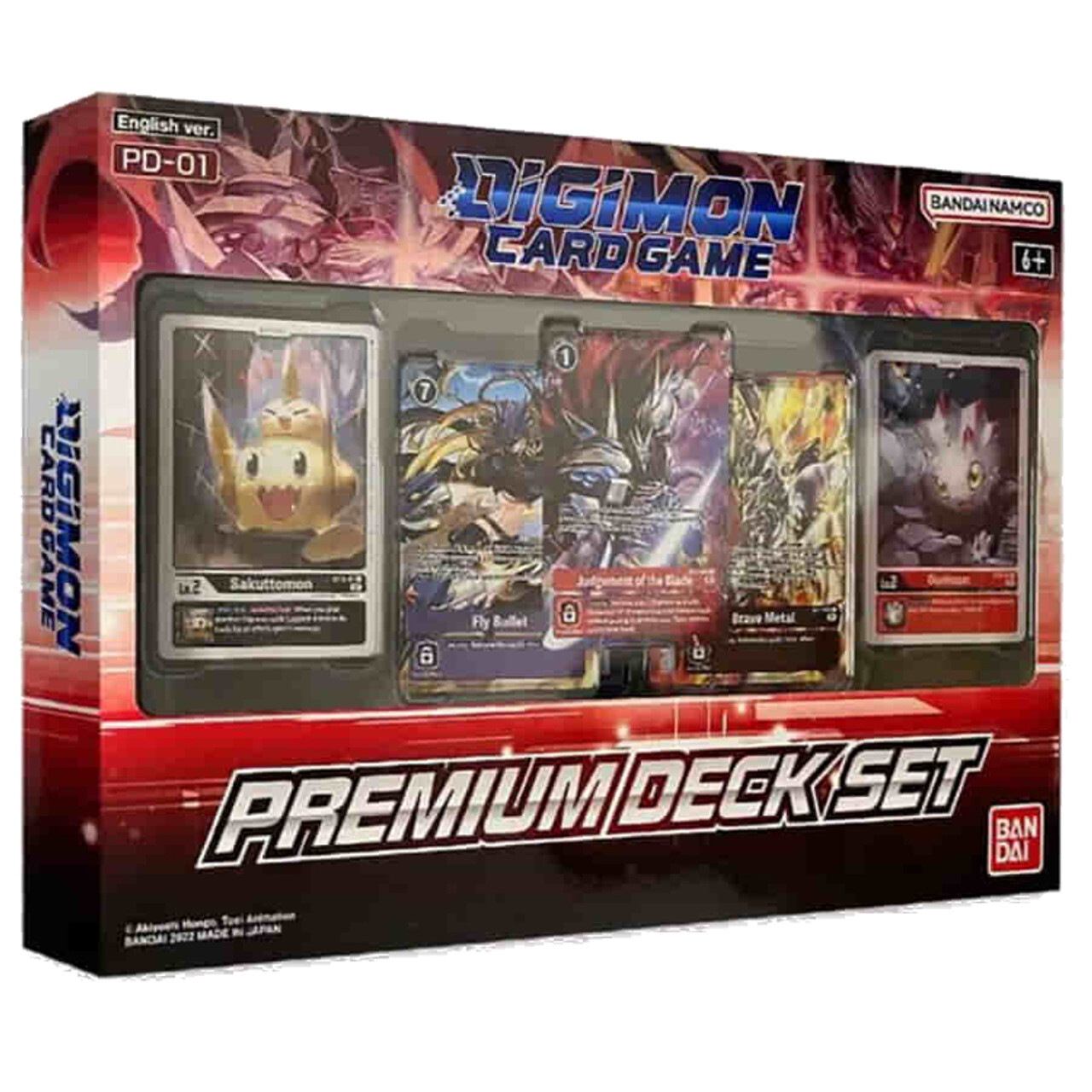 Карточная игра Digimon TCG: Premium Deck Set PD-01
Карточная игра Digimon TCG: Premium Deck Set PD-01