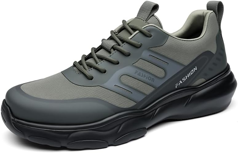 Мужские стильные дышащие повседневные походные кроссовки с круглым носком, противоскользящие, на шнуровке, низкие спортивные туфли, подходящие для ежедневных поездок, прогулок и бега Igzbibg, зеленый
Мужские стильные дышащие повседневные походные кроссовки с круглым носком, противоскользящие, на шнуровке, низкие спортивные туфли, подходящие для ежедневных поездок, прогулок и бега Igzbibg, зеленый