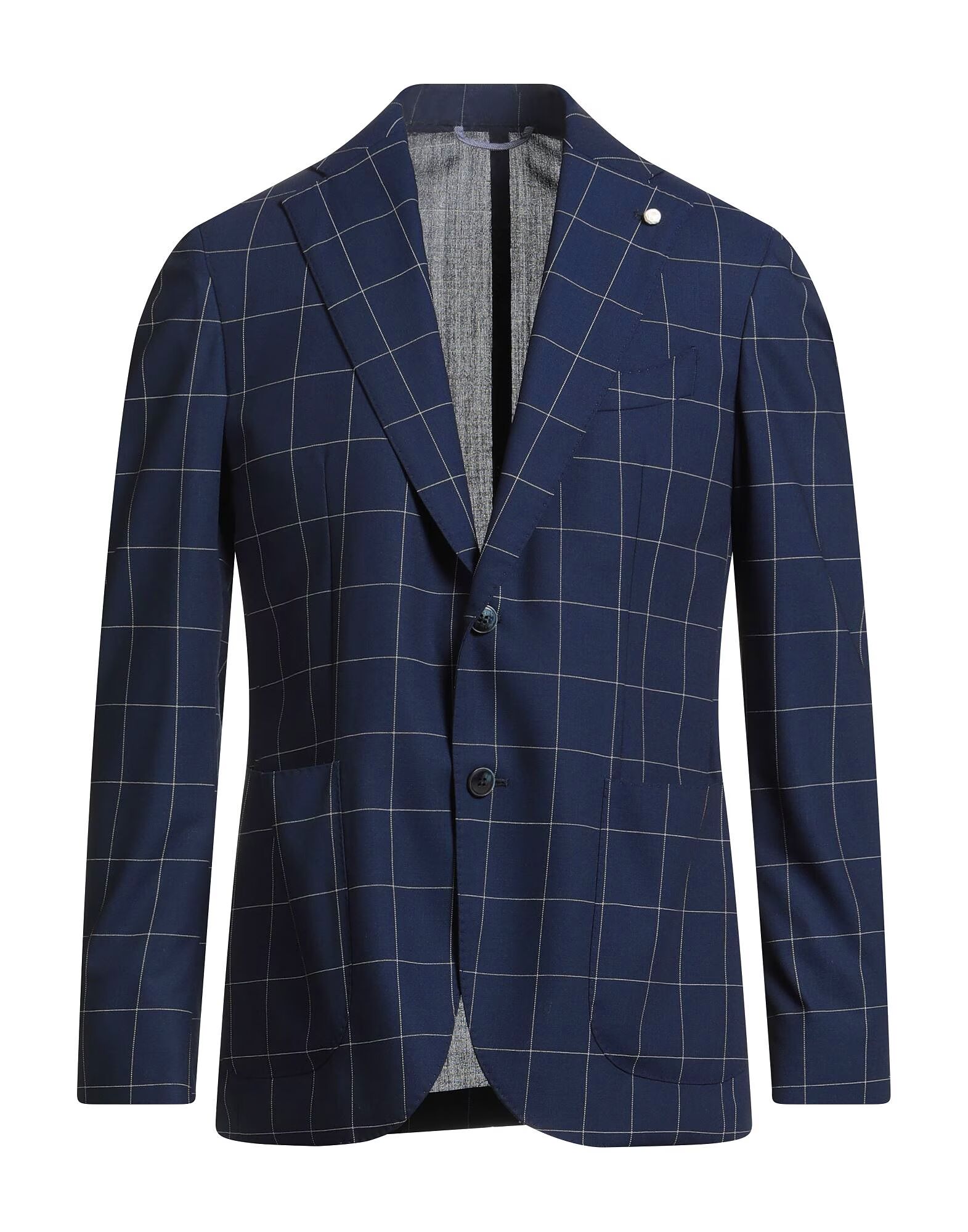 Блейзер Luigi Bianchi Mantova, синий
Блейзер Luigi Bianchi Mantova, синий