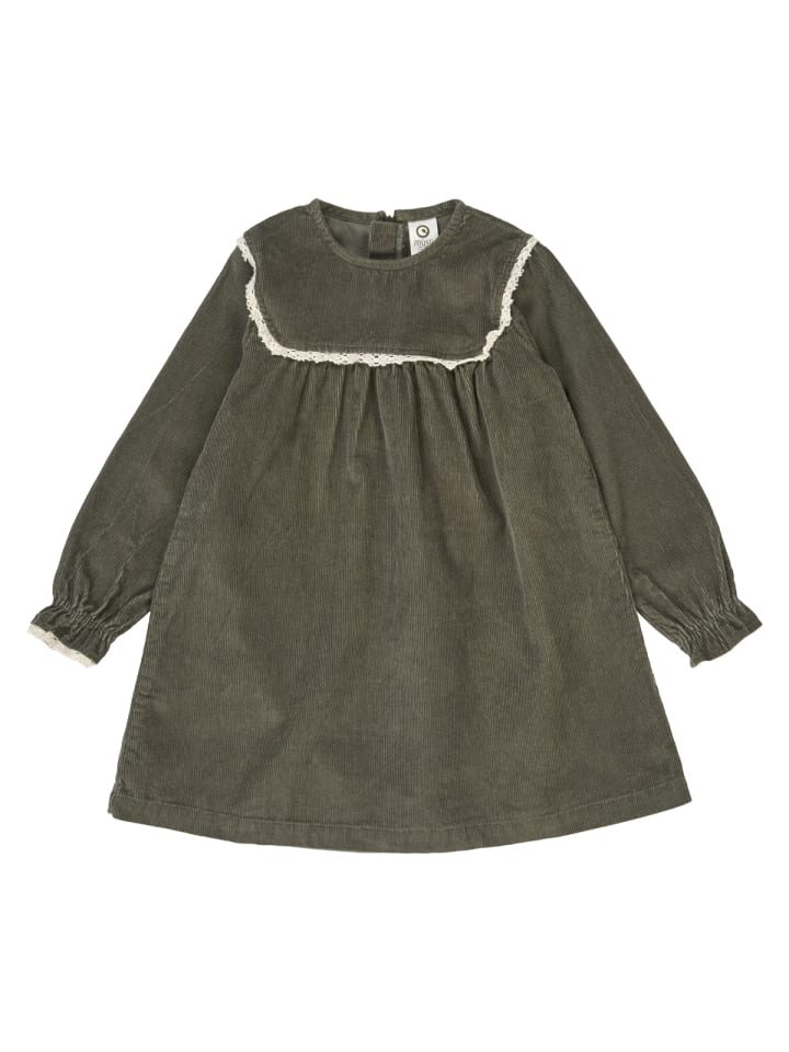 Платье с длинными рукавами темно-зеленого цвета müsli
Платье с длинными рукавами темно-зеленого цвета müsli