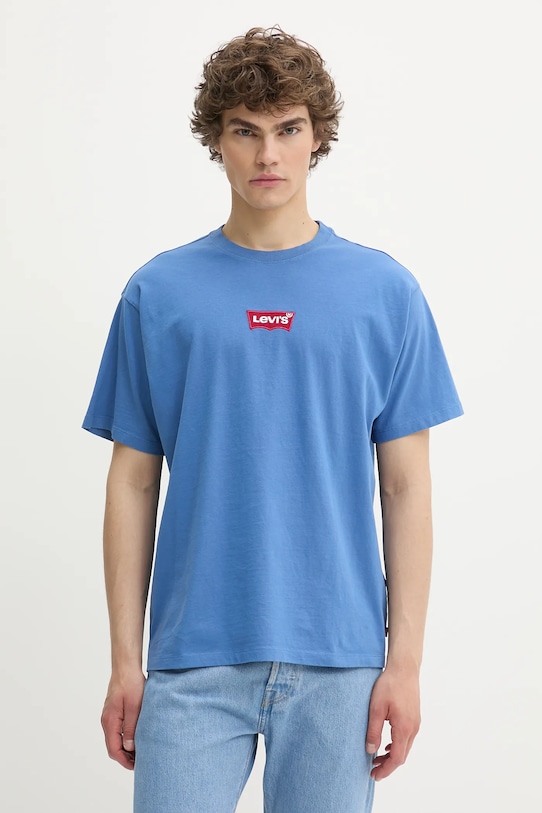 Хлопковая футболка Levi'S, синий
Хлопковая футболка Levi'S, синий