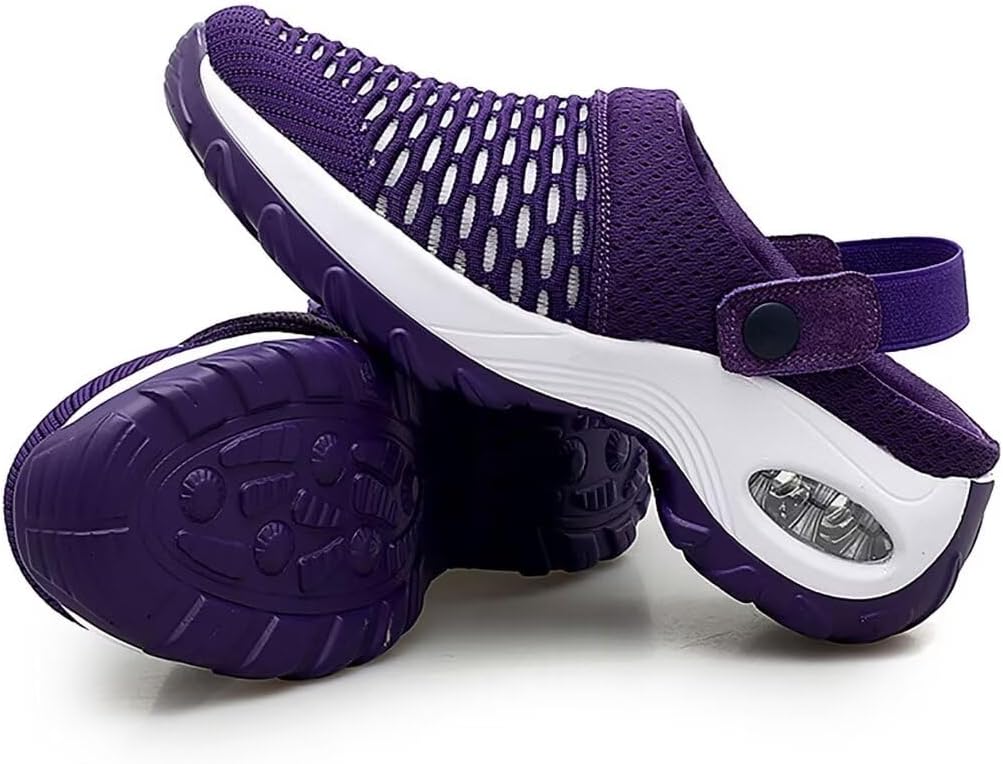 Унисекс ортопедические сабо с воздушной подушкой для взрослых, снижающие нагрузку на спину и колени, сабо для всех типов поверхности, дорожная обувь, прогулочные тапочки, сандалии Generic, фиолетовый
Унисекс ортопедические сабо с воздушной подушкой для взрослых, снижающие нагрузку на спину и колени, сабо для всех типов поверхности, дорожная обувь, прогулочные тапочки, сандалии Generic, фиолетовый