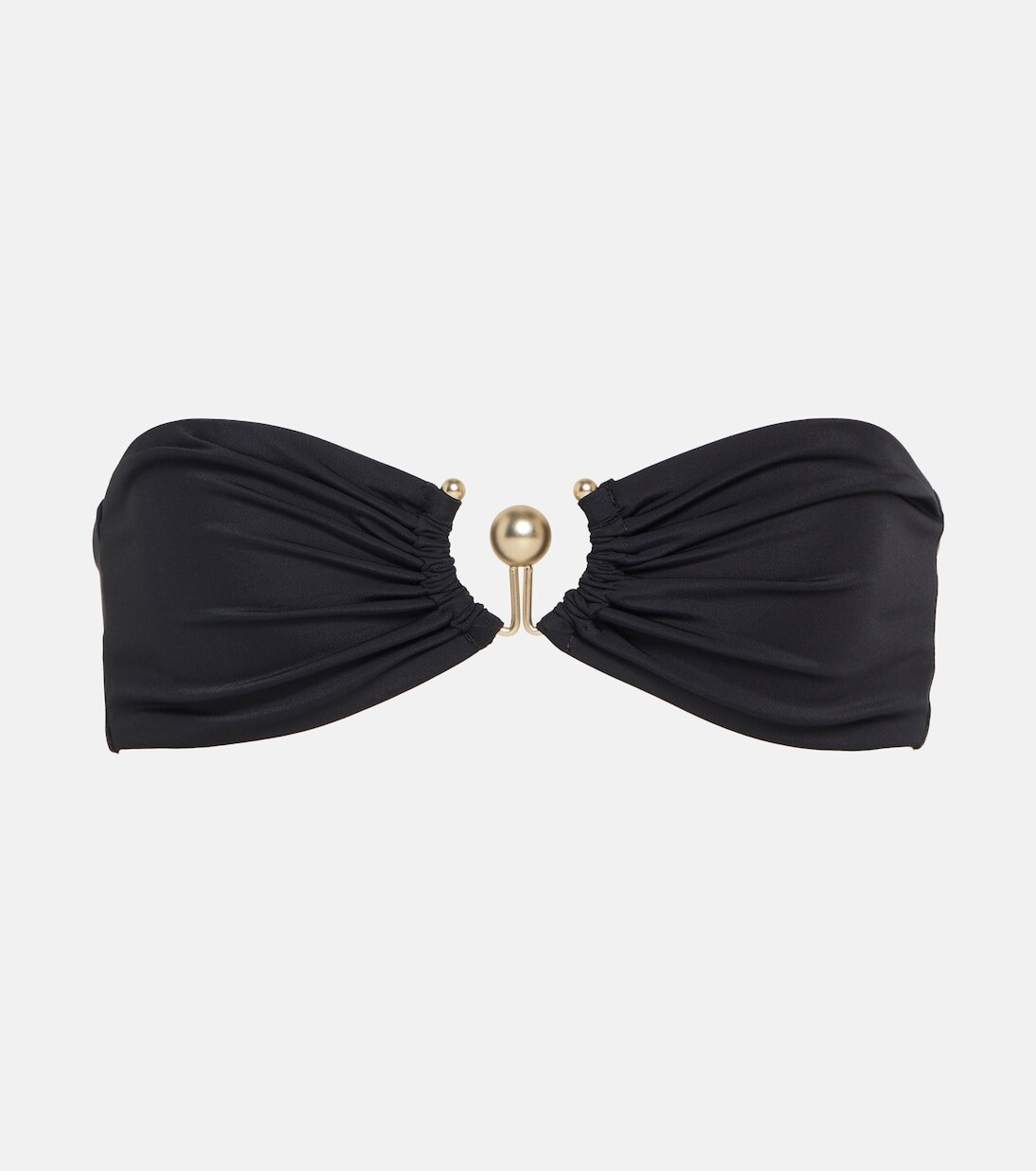 Украшенный лиф бикини-бандо Christopher Esber, черный
Украшенный лиф бикини-бандо Christopher Esber, черный