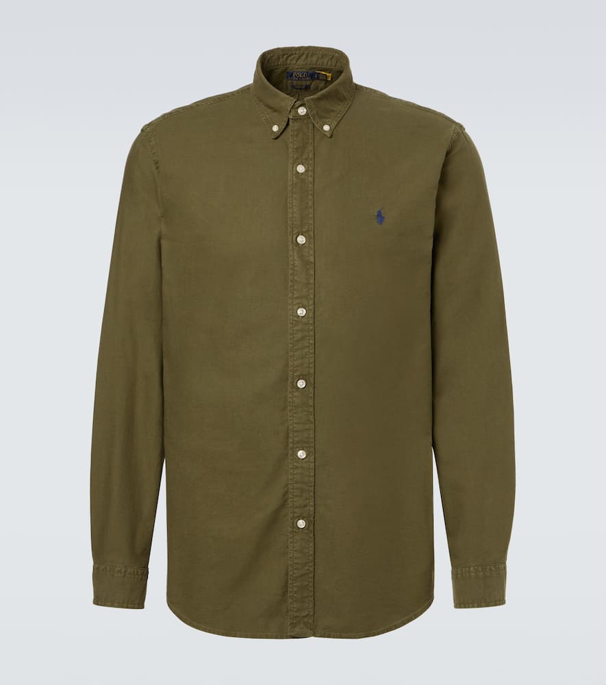 Хлопковая рубашка Polo Ralph Lauren, New Olive
Хлопковая рубашка Polo Ralph Lauren, New Olive