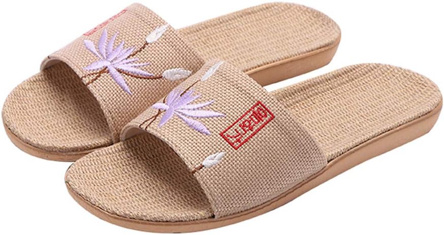 Тапочки Hwayslon Flax Унисекс Лен Летние Пляжные Обувь Легкие Нескользящие Домашние Тапочки Дышащие Сандалии, фиолетовый
Тапочки Hwayslon Flax Унисекс Лен Летние Пляжные Обувь Легкие Нескользящие Домашние Тапочки Дышащие Сандалии, фиолетовый
