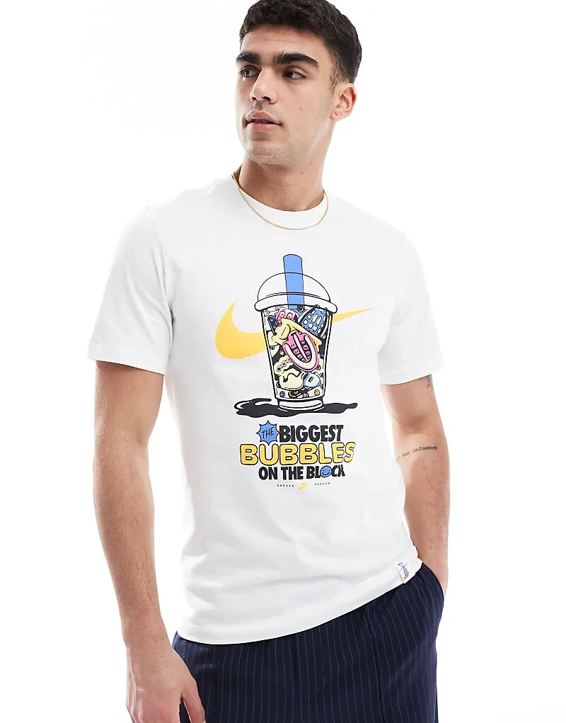 Футболка с принтом Nike белого цвета
Футболка с принтом Nike белого цвета