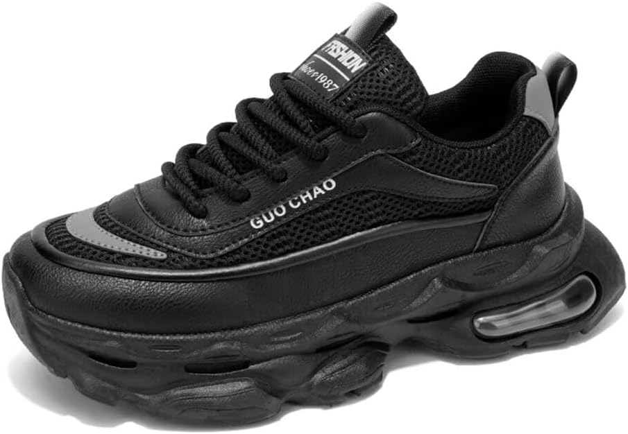 Мужские кроссовки Jakcuz с комфортной дышащей сеткой, массивной подошвой, для тенниса, работы и тренировок, легкие и с амортизацией, черный
Мужские кроссовки Jakcuz с комфортной дышащей сеткой, массивной подошвой, для тенниса, работы и тренировок, легкие и с амортизацией, черный