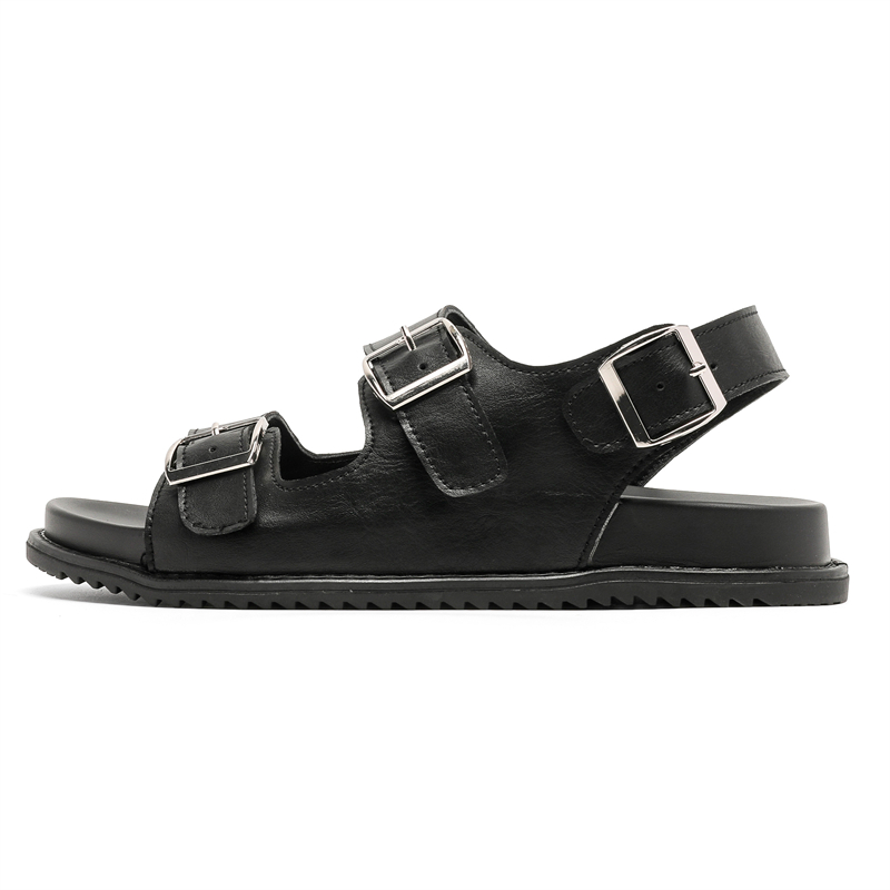 FAPAI Сандалии мужские с одним ремешком, черные
FAPAI Сандалии мужские с одним ремешком, черные