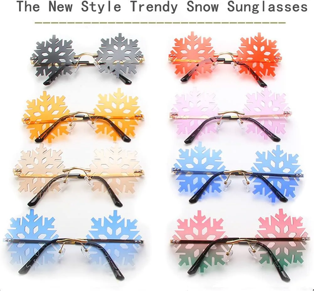 Солнцезащитные очки LASPOR в форме снежинки для женщин и мужчин, милые, без оправы, для Хэллоуина, Рождества, вечеринки, выпускного бала. Аксессуары, Purple
Солнцезащитные очки LASPOR в форме снежинки для женщин и мужчин, милые, без оправы, для Хэллоуина, Рождества, вечеринки, выпускного бала. Аксессуары, Purple