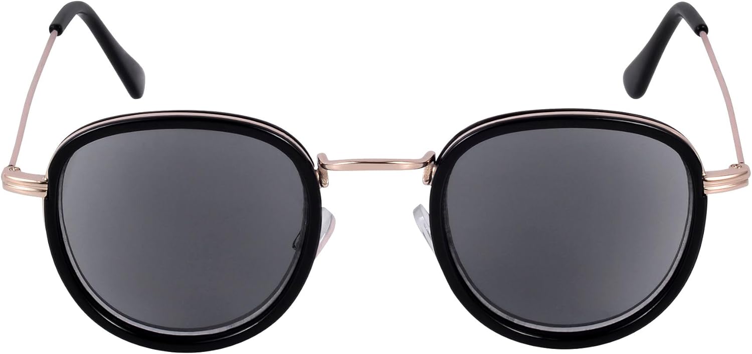 Солнцезащитные очки для чтения Mass Vision, модель Esteemed Full Lens Sun Reader (без бифокальных линз) для мужчин и женщин - в комплекте жесткий футляр (черный/золотой, 3,25 дюйма), Black/Gold
Солнцезащитные очки для чтения Mass Vision, модель Esteemed Full Lens Sun Reader (без бифокальных линз) для мужчин и женщин - в комплекте жесткий футляр (черный/золотой, 3,25 дюйма), Black/Gold