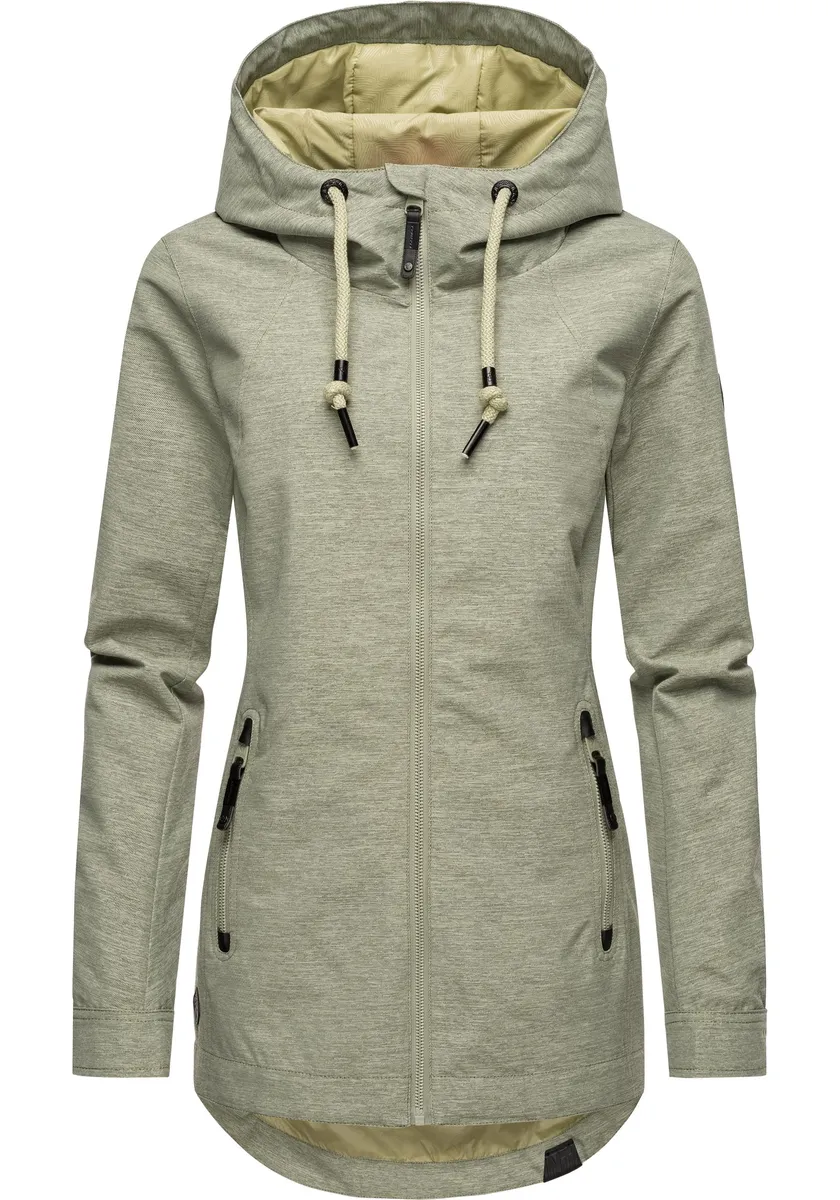 Верхняя куртка Ragwear "Зузка" с капюшоном, стильная переходная куртка с большим капюшоном, зеленый
Верхняя куртка Ragwear "Зузка" с капюшоном, стильная переходная куртка с большим капюшоном, зеленый