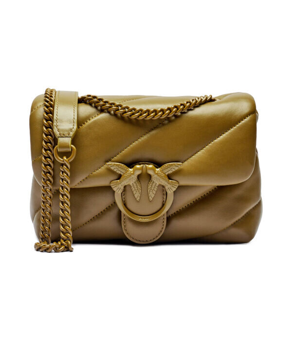 Сумка кросс-боди Pinko Love Puff Mini кожаная стеганая, зеленый
Сумка кросс-боди Pinko Love Puff Mini кожаная стеганая, зеленый