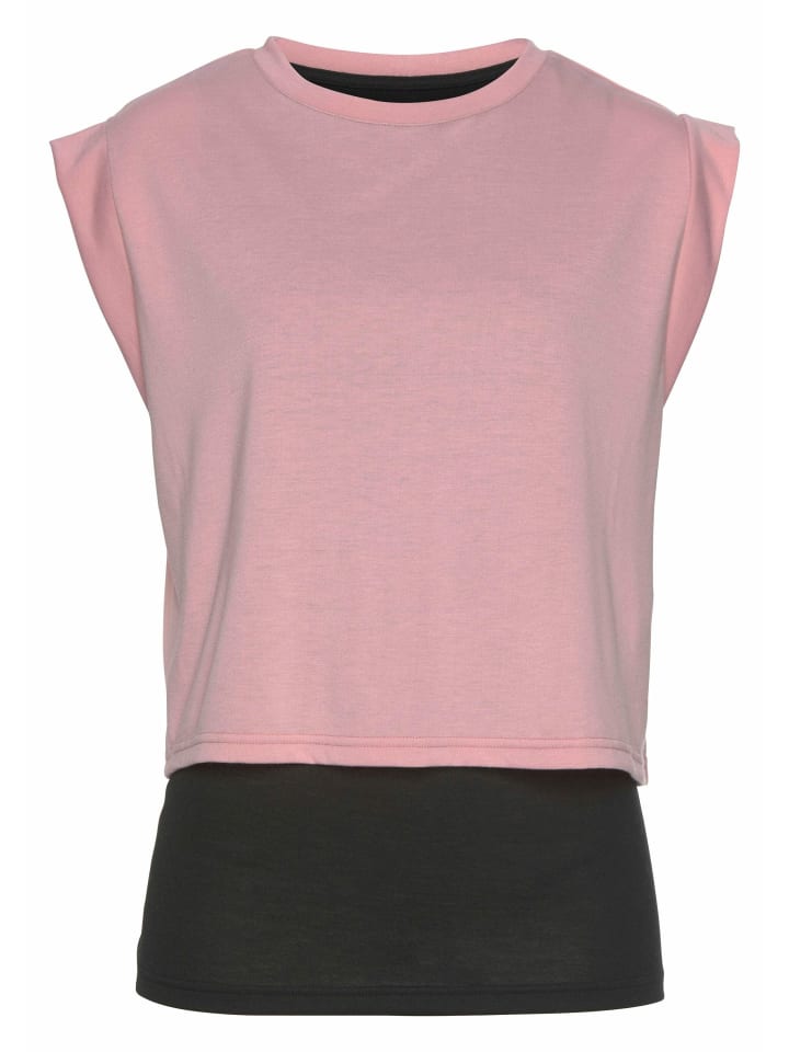 LASCANA ACTIVE Футболка 2-в-1 розового и черного цвета, Черный, LASCANA ACTIVE Футболка 2-в-1 розового и черного цвета
LASCANA ACTIVE Футболка 2-в-1 розового и черного цвета, Черный, LASCANA ACTIVE Футболка 2-в-1 розового и черного цвета