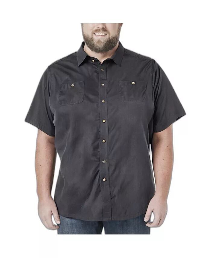 Мужская спортивная рубашка с коротким рукавом и карманом для больших и высоких KingSize, черный
Мужская спортивная рубашка с коротким рукавом и карманом для больших и высоких KingSize, черный