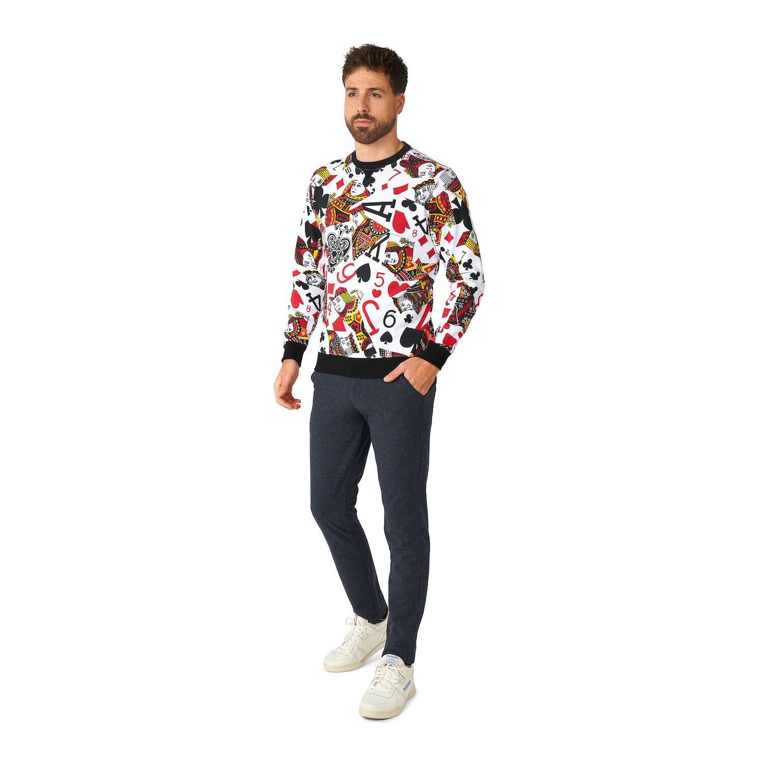 Мужской свитер «Король треф» Licensed Character
Мужской свитер «Король треф» Licensed Character