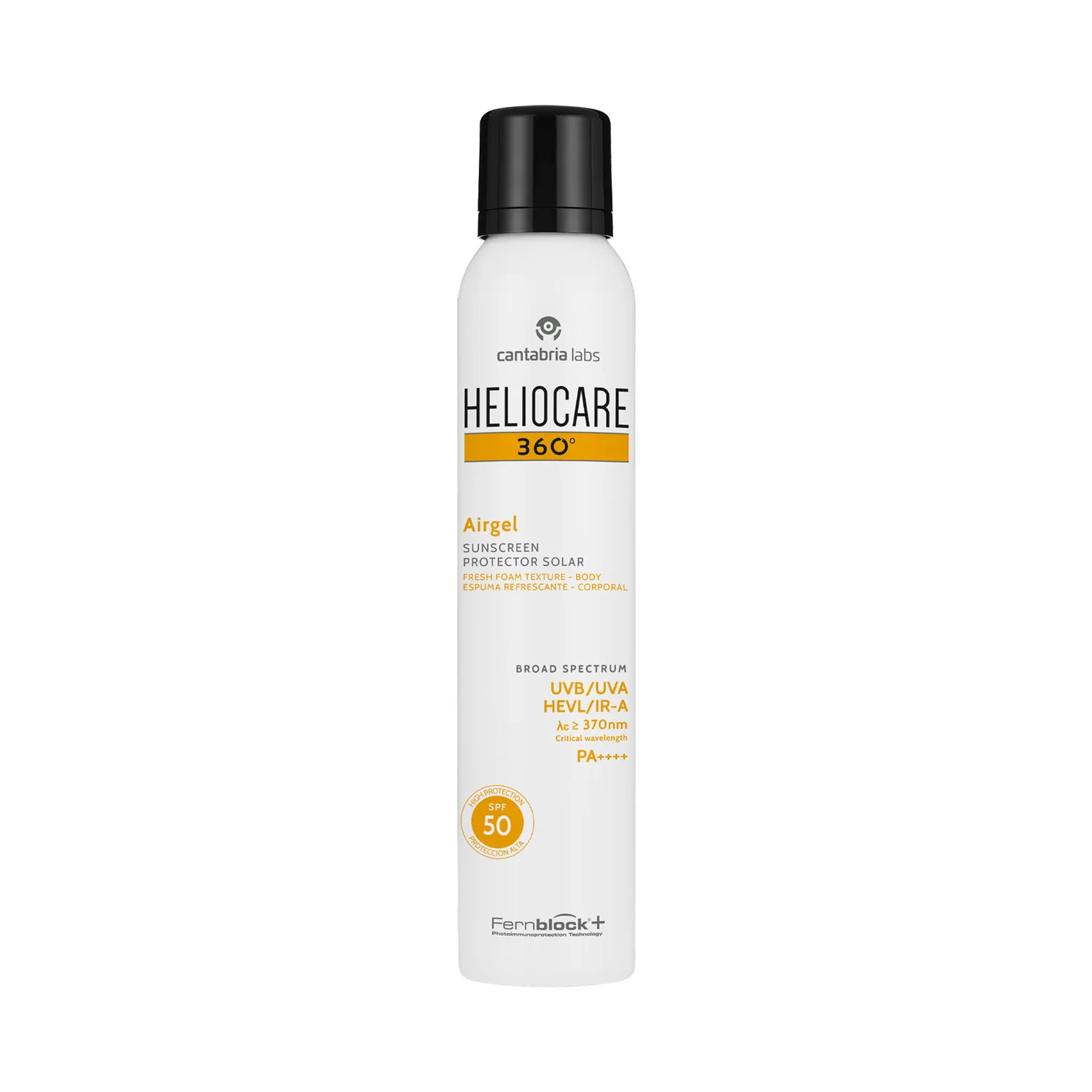 Heliocare 360 Airgel SPF 50 200 мл Солнцезащитная пена
Heliocare 360 Airgel SPF 50 200 мл Солнцезащитная пена