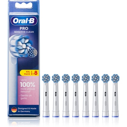 Сменные головки зубной щетки EB60X-8 Sensitive Clean Pro Heads Oral-B
Сменные головки зубной щетки EB60X-8 Sensitive Clean Pro Heads Oral-B