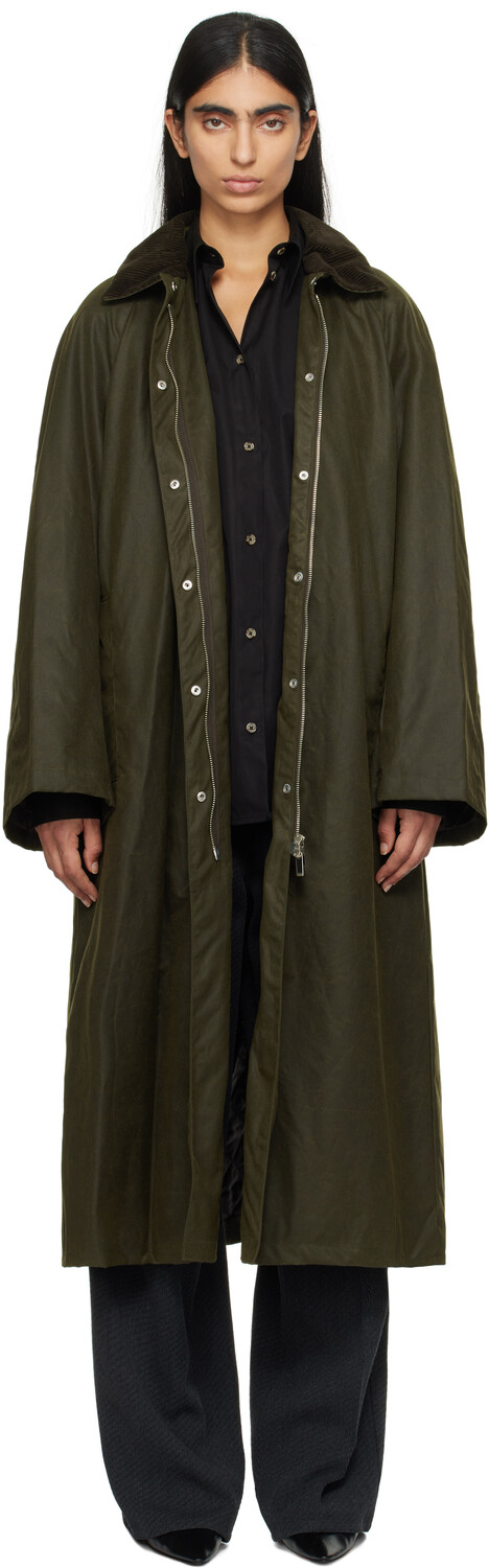 Пальто цвета хаки Country TOTEME
Пальто цвета хаки Country TOTEME