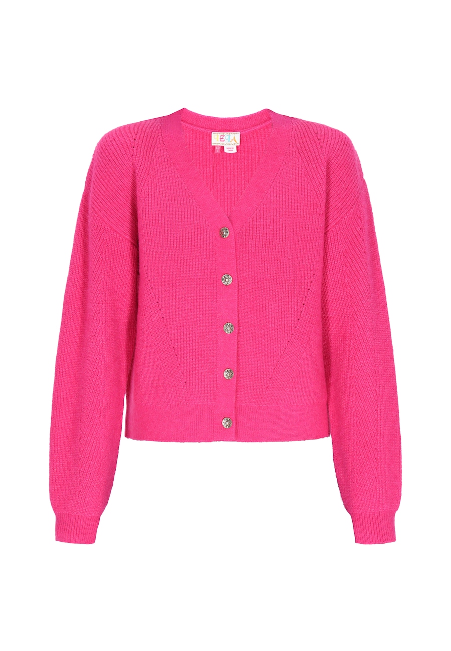 Вязаный кардиган IZIA, розовый
Вязаный кардиган IZIA, розовый