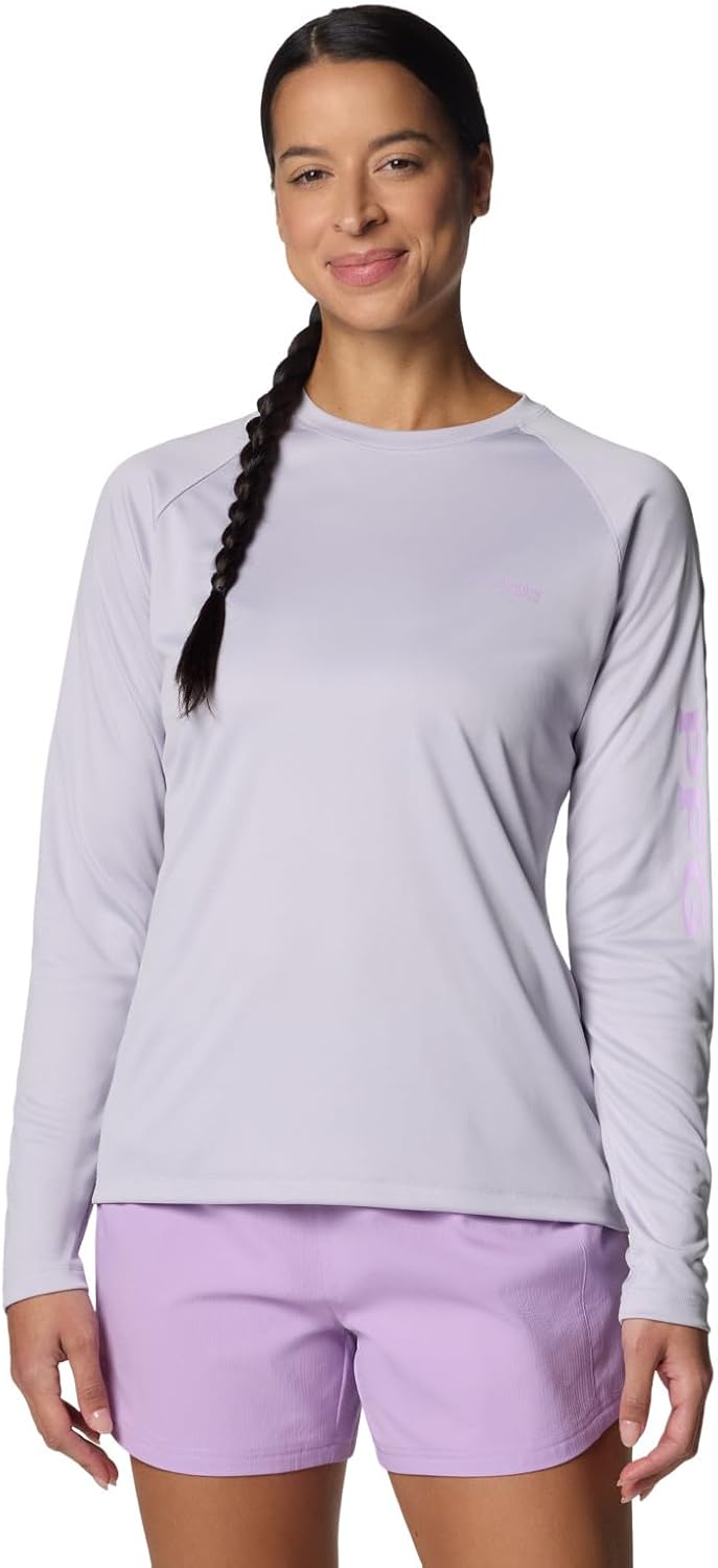 Columbia Women's Tidal Tee II худи с длинным рукавом, Lavender Pearl/Hydrangea Logo, Белый, Columbia Women's Tidal Tee II худи с длинным рукавом, Lavender Pearl/Hydrangea Logo
Columbia Women's Tidal Tee II худи с длинным рукавом, Lavender Pearl/Hydrangea Logo, Белый, Columbia Women's Tidal Tee II худи с длинным рукавом, Lavender Pearl/Hydrangea Logo
